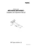 Preview: Installation And Adjustment Manual