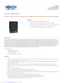 Preview: Specifications
