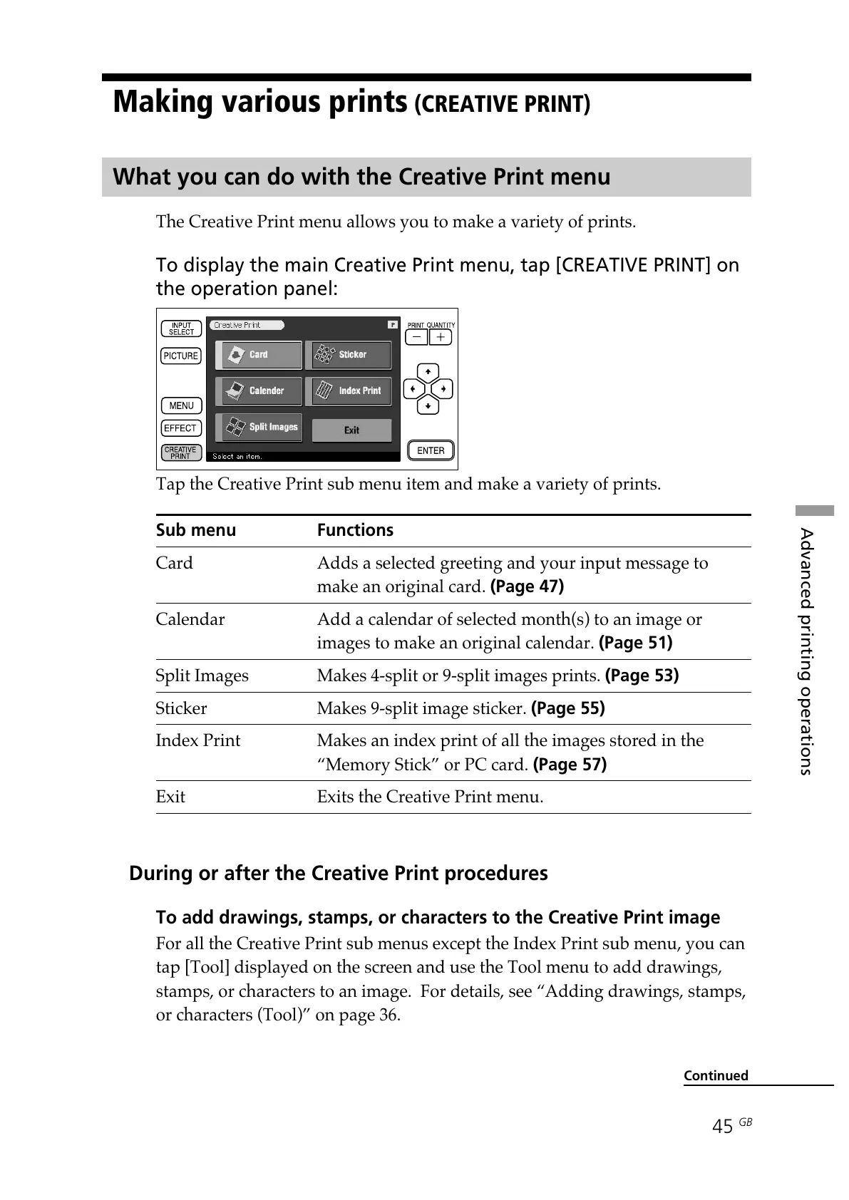 Page #45 background image