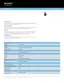 Preview: Specifications