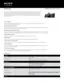 Preview: Specifications