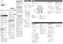 Preview: Operating Instructions