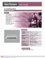 Preview: Specifications