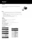 Preview: Specifications