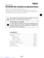 Preview: Installation And Adjustment Manual
