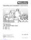 Preview: Operating And Installation Manual