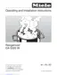 Preview: Operating And Installation Instructions