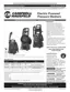 Preview: Operating Instructions And Parts Manual