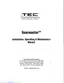 Preview: Installation, Operating And Maintenance Manual