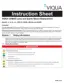 Preview: Instruction Sheet
