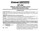 Preview: Operating Instructions