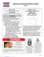 Preview: Installation Instructions And Owner's Manual