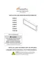 Preview: Assembly, Installation And Operation Instructions
