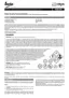 Preview: Operation And Maintenance Instructions