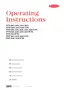 Preview: Operating Instructions