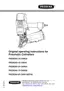 Preview: Original Operating Instructions