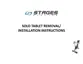 Preview: Tablet Removal/ Installation Instructions