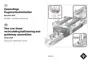 Preview: Fitting And Maintenance Instructions