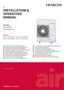 Preview: Installation & Operation Manual