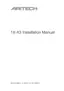 Preview: Installation Manual
