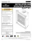 Preview: Installation And Operation Manual