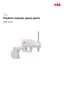 Preview: Product Manual, Spare Parts
