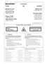 Preview: Service Manual