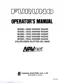 Preview: Operator's Manual