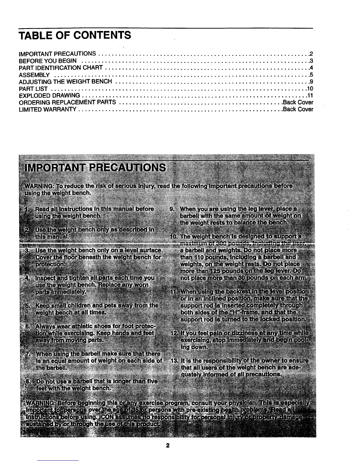 Page #2 background image