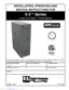 Preview: Installation, Operating And Service Manual