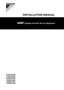 Preview: Installation Manual
