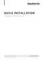 Preview: Quick Installation