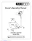 Preview: Owner's Operation Manual