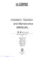 Preview: Installation, Operation And Maintenance Manual