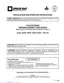 Preview: Installation And Operation Instructions