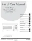Preview: Use & Care Manual