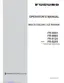 Preview: Operator's Manual