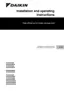Preview: Installation And Operating Instructions