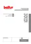 Preview: Installation, Use And Maintenance Instruction