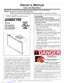 Preview: Owner's Manual