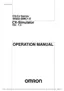 Preview: Operator's Manual