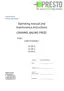 Preview: Operating Manual