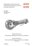 Preview: Operating And Maintenance Instruction Manual
