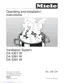 Preview: Operating And Installation Manual