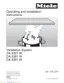 Preview: Operating And Installation Instructions