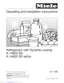 Preview: Operating And Installation Manual