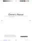 Preview: Owner's Manual