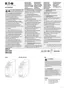 Preview: Instruction Leaflet