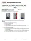Preview: Service Information