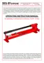 Preview: Operating Instructions Manual
